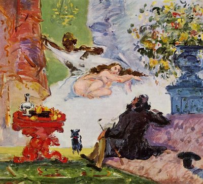 Une Olympia moderne - Paul Cézanne